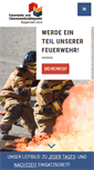 Mobile Screenshot of feuerwehr-rapperswil-jona.ch